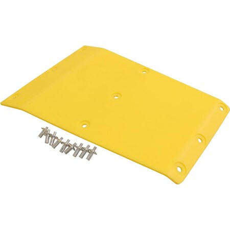 AMH170501 Poly Skid Plate, Rear Right End